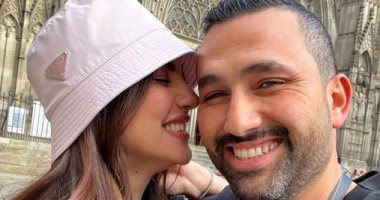 درة تهنئ زوجها بعيد ميلاده: ابتسامتك تجعل قلبى يبتسم