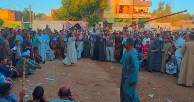 مدد يا رسول الله.. حلقات تحطيب ومرماح للخيول بالأقصر احتفالا بالمولد النبوى (فيديو)