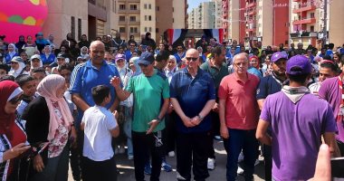 وزير الرياضة يطلق المهرجان الرياضي للمشي بمحافظات الجمهورية احتفالا بذكرى انتصارات أكتوبر