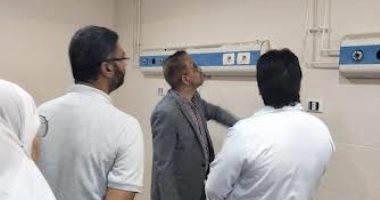 وكيل صحة المنوفية يفقد خطط التطوير ورفع كفاءة مستشفى قويسنا المركزى
