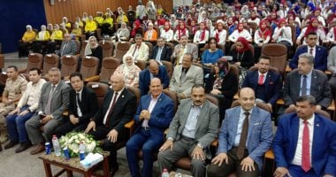 رئيس جامعة بنها يشهد الاحتفال بالذكرى 49 لانتصارات أكتوبر المجيدة