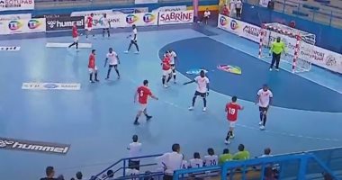 الأهلى يتقدم على رد ستار 23 /9 بالشوط الأول فى ربع نهائى أفريقيا لليد
