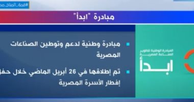 "ابدأ".. مبادرة وطنية لتطوير الصناعة المصرية.. تقرير لـ"إكسترا نيوز"