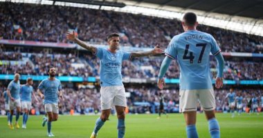 مانشستر سيتي يتصدر الدوري الإنجليزي مؤقتاً برباعية ضد ساوثهامبتون.. فيديو