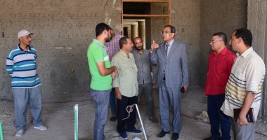 رئيس جامعة سوهاج يوجه بسرعة الانتهاء من تنفيذ مبنى المركزية وطب الأسنان