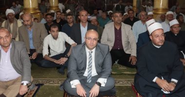 محافظ بني سويف يشهد احتفال مديرية الأوقاف بذكرى المولد النبوي الشريف 