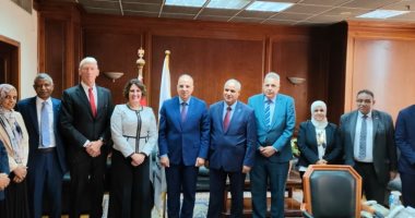 وزير الرى يلتقى نائب مدير منظمة الفاو لبحث التنسيق المشترك فى مجال المياه