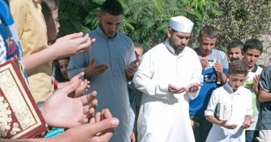 ختمة قرآنية على روح أقدم مُحفظي القرآن الكريم بكفر الشيخ.. صور