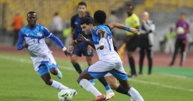الزمالك يتقدم على فلامبو البوروندى بهدف عبد المجيد فى الشوط الأول.. فيديو