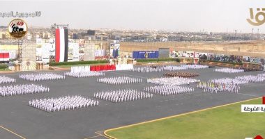 خريجو كلية الشرطة يؤدون اليمين القانونية أمام الرئيس السيسي 
