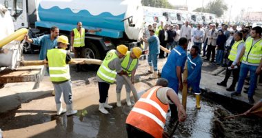 محافظ بنى سويف يتفقد استعدادات شركة المياه لموسم الشتاء وتقلبات الطقس
