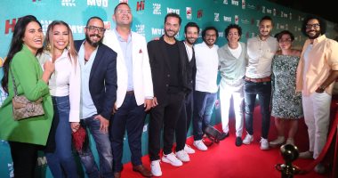 كريم قاسم ونجوم "حظك اليوم" يحتفلون بالعرض الخاص للفيلم