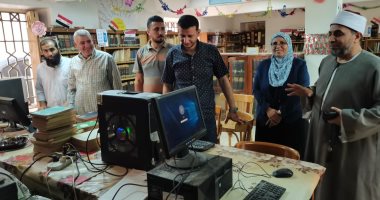 فهرست مكتبة معهد بنين الزقازيق ضمن خطة التحول الرقمى بمنطقة الشرقية الأزهرية