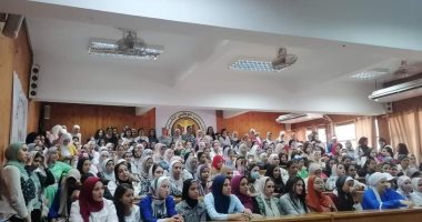 كلية التربية الرياضية بنات بجامعة حلوان تنظم ندوة "حرب أكتوبر- انتصار الأمة المصرية"
