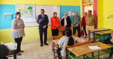 مدير تعليم الجيزة يتابع تفعيل اليوم الرياضى بمدارس إدارة 6 أكتوبر التعليمية