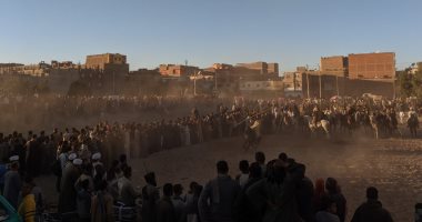المرماح من الموروثات بصعيد مصر للاحتفال بموالد أولياء الله الصالحين.. صور