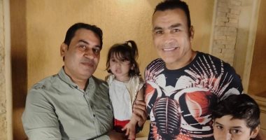 عصام الحضرى فى العريش يشارك فى حملة التطوع لإنقاذ حياة الطفلة كيان