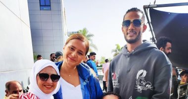 شاهد محمد رمضان ونيللى كريم فى صورة جديدة من فيلم "ع الزيرو"