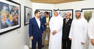 ضياء الخطّ".. معرض ضوئى يبرز جماليات الحرف العربى ضمن ملتقى الشارقة للخط العربى