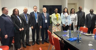 المستشار حنفى جبالى يلتقى رئيس مجلس النواب الرواندى