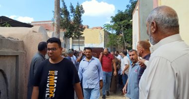 تشييع جثمان بطل حرب أكتوبر بعد وفاته أثناء الوضوء فى كفر الشيخ.. صور