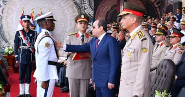 الرئيس السيسي: الأمور الصعبة يتم التغلب عليها بفضل الله وإرادة الانسان