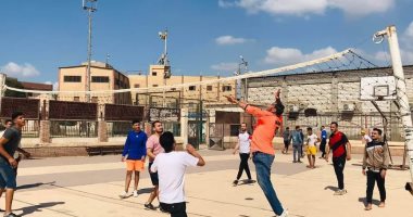 تصفيات مباريات الكرة الطائرة بمراكز شباب بيلا .. صور