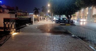 كورنيش الجيزة يتجمل بعد تطوير شارع النيل.. صور