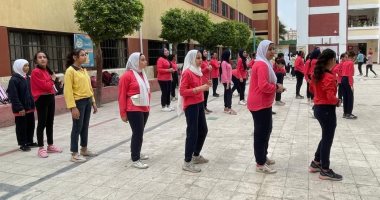 تفعيل أنشطة اليوم الرياضى والاقتصاد المنزلى بمدارس الجيزة
