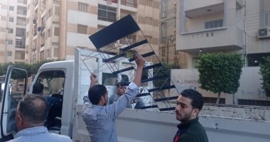 ضبط 1201 حالة إشغال متنوع وغلق 10 منشأت فى الإسكندرية
