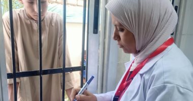 الكشف على 1288 مواطنا فى قافلة طبية مجانية ضمن حياة كريمة بقنا