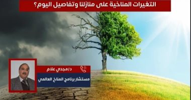 مستشار برنامج المناخ العالمى: زيادة حرارة الأرض 2.5 درجة فى 2050 كارثة ..فيديو