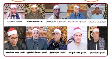 الأوقاف تنظم مقرأة كبار قراء القرآن برواية حفص في مسجد الحسين اليوم