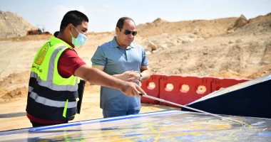 الرئيس السيسى: بنعمل نقلة نوعية غير مسبوقة لتسهيل الحركة داخل القاهرة الكبرى
