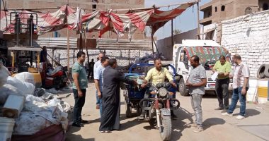 غلق وتشميع منشآت مخالفة لاشتراطات الحماية المدنية فى حملة مكبرة بالهرم