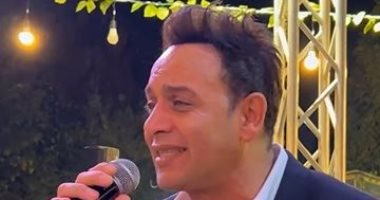 مصطفى قمر يحضر حفل زفاف جيلان علاء وعز شهوان.. صور
