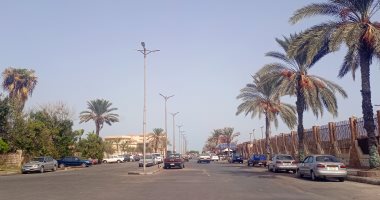 بورسعيد الساحرة تتمتع بأجواء مشمسة.. والزائرون يستمتعون بجمال الشاطئ.. صور