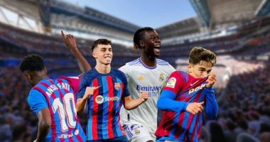 ريال مدريد ضد برشلونة.. الكلاسيكو يحسم جائزة الفتى الذهبى