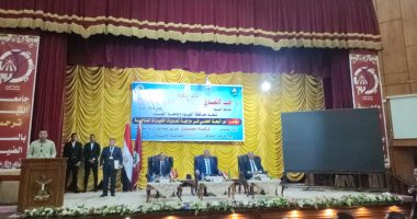 انطلاق فعاليات مؤتمر "دور البحث العلمى في مواجهة التغيرات المناخية" بالفيوم