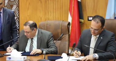 القومى للبحوث يوقع بروتوكولا مع جامعة الجلالة للتعاون فى المجالات الأكاديمية