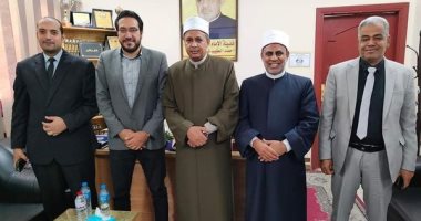 وكيل قطاع المعاهد الأزهرية يجرى مقابلات الشيوخ بمنطقة الأقصر الأزهرية.. صور