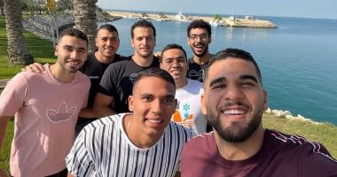 وصول لاعبى يد الأهلى الدوليين إلى السعودية استعدادا للسوبر جلوب