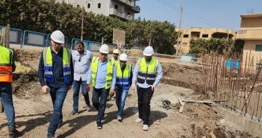 رئيس مياه المنوفية يتفقد مشروعات srssp الممولة من البنك الدولي والآسيوى