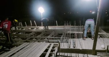 وقف أعمال بناء مخالفة فى أبيس وسط الإسكندرية  