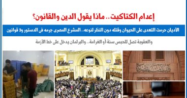 ماذا يقول الدين والقانون والبرلمان عن إعدام الكتاكيت؟.. نقلا عن برلماني