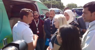 محافظة الإسماعيلية تستقبل قافلة العمل المناخى .. صور
