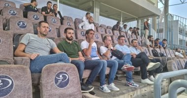 فيتوريا يحضر مباراة البنك الأهلي وفاركو