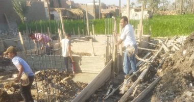 حملة مكبرة لوقف حالات البناء المخالف والتفتيش على المخابز بسنورس الفيوم