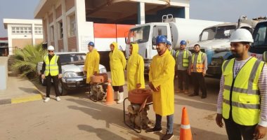 شركة مياه الشرب بالشرقية ترفع درجة الاستعداد لاستقبال فصل الشتاء 