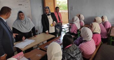وكيل تعليم الجيزة تتابع انتظام العملية التعليمية فى مدارس بولاق الدكرور